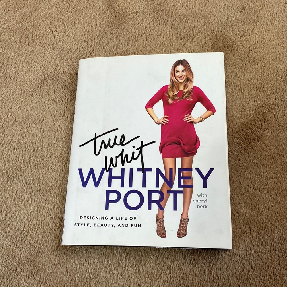 True Whit Whitney Port Coffee Table Hardcover Book